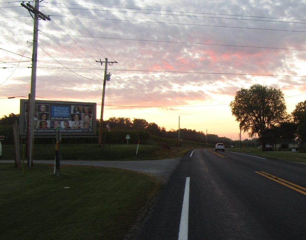 Liberty, Indiana billboards. These billboards will provide your business an appearance to drivers.