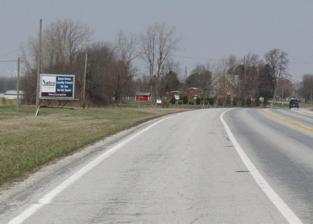 Lynn, Indiana billboards. These billboards will provide your business an appearance to drivers.