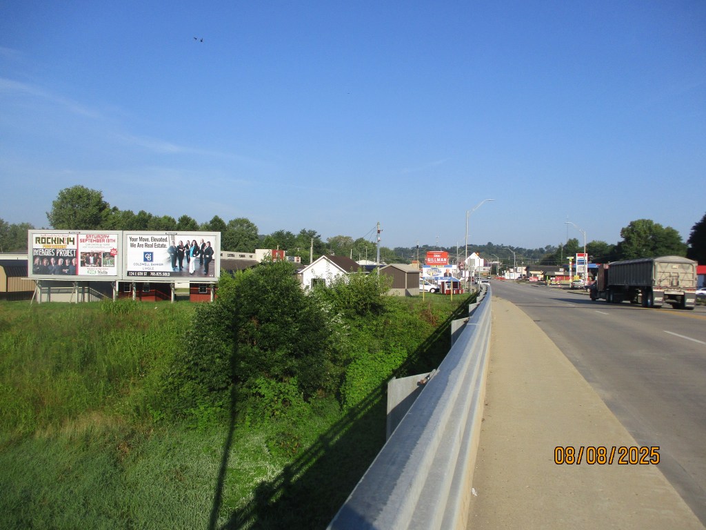 Billboard in Connersville, Indiana by Porter Advertising