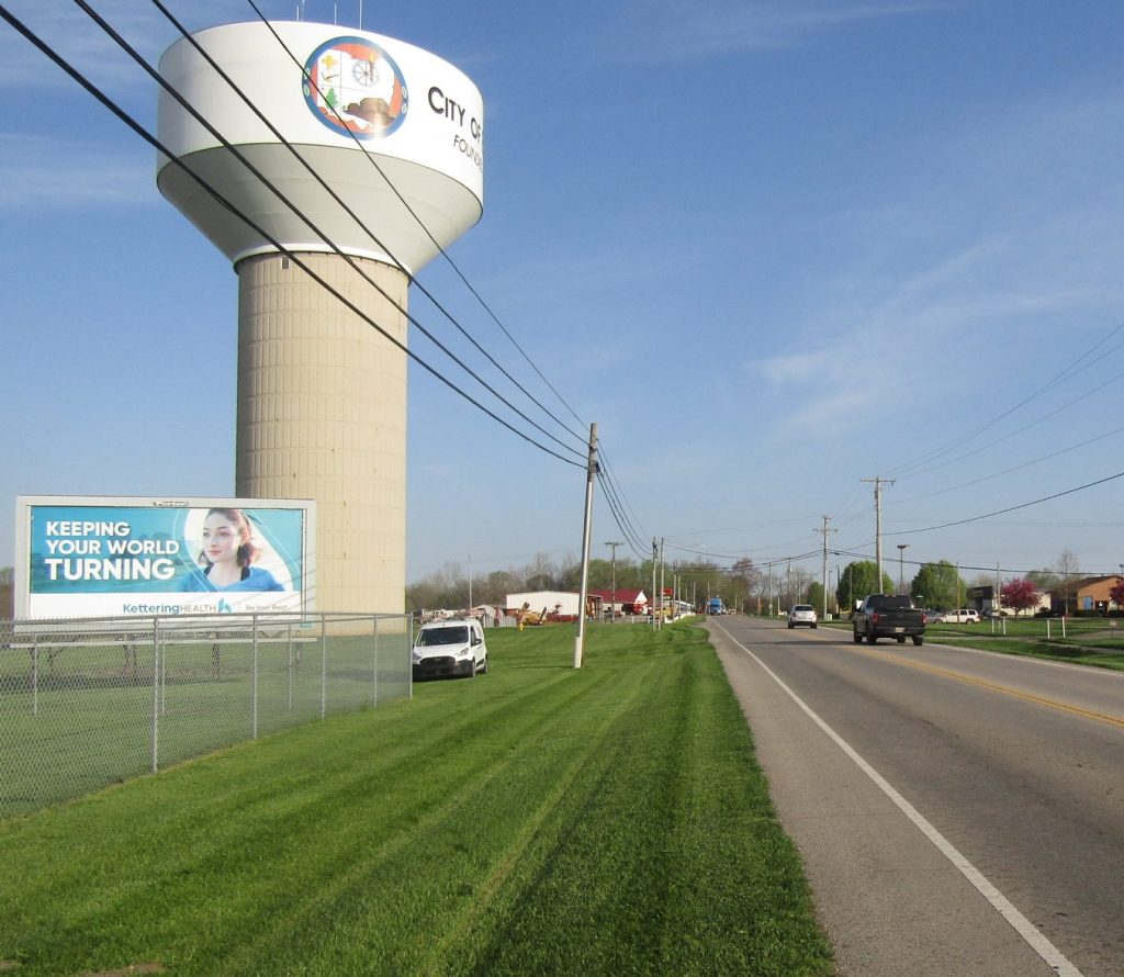 Eaton, Ohio billboards. These billboards will provide your business an appearance to drivers. Porter Advertising.