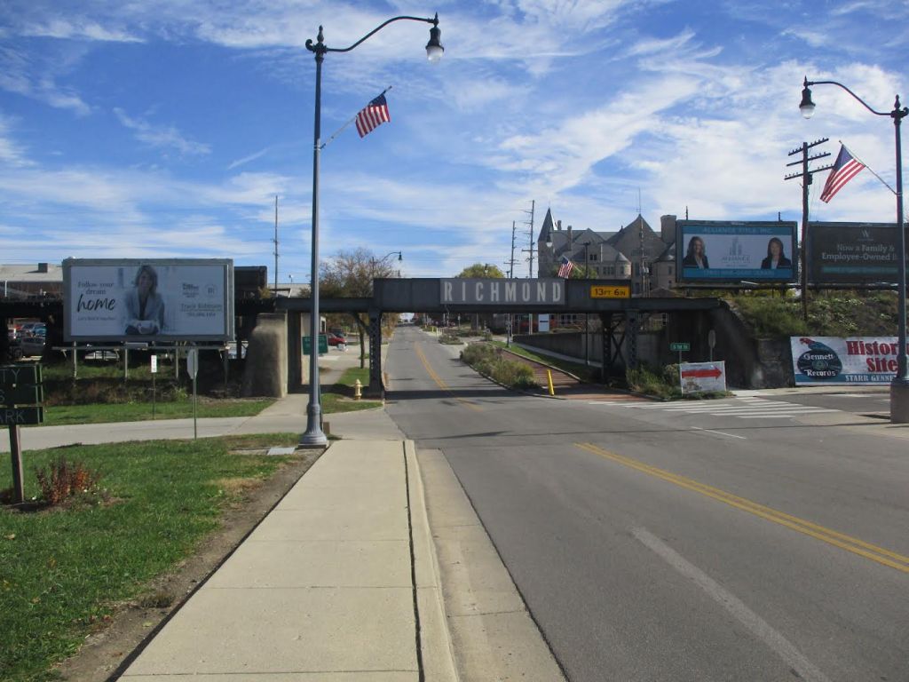 Richmond, Indiana billboards. These billboards will provide your business an appearance to drivers. Porter Advertising.