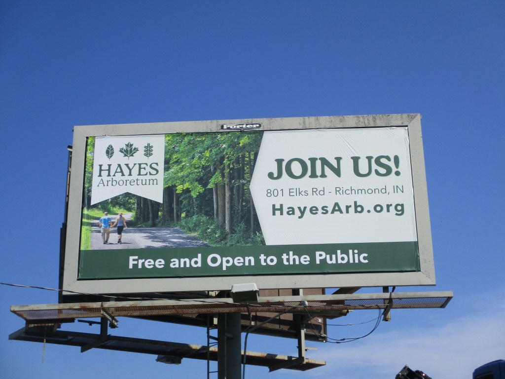 Chester & Union Pike #2. Outdoor poster billboard designed for cost-effective advertising in Richmond, Indiana. Photo Gallery. Projects. OOH. Porter Advertising.