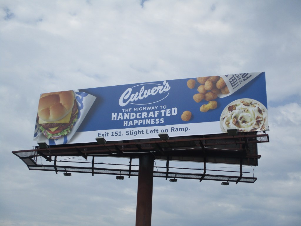 I-70 WO US 40 NS #8. Outdoor poster billboard designed for cost-effective advertising in Richmond, Indiana. Photo Gallery. Projects. OOH. Porter Advertising.